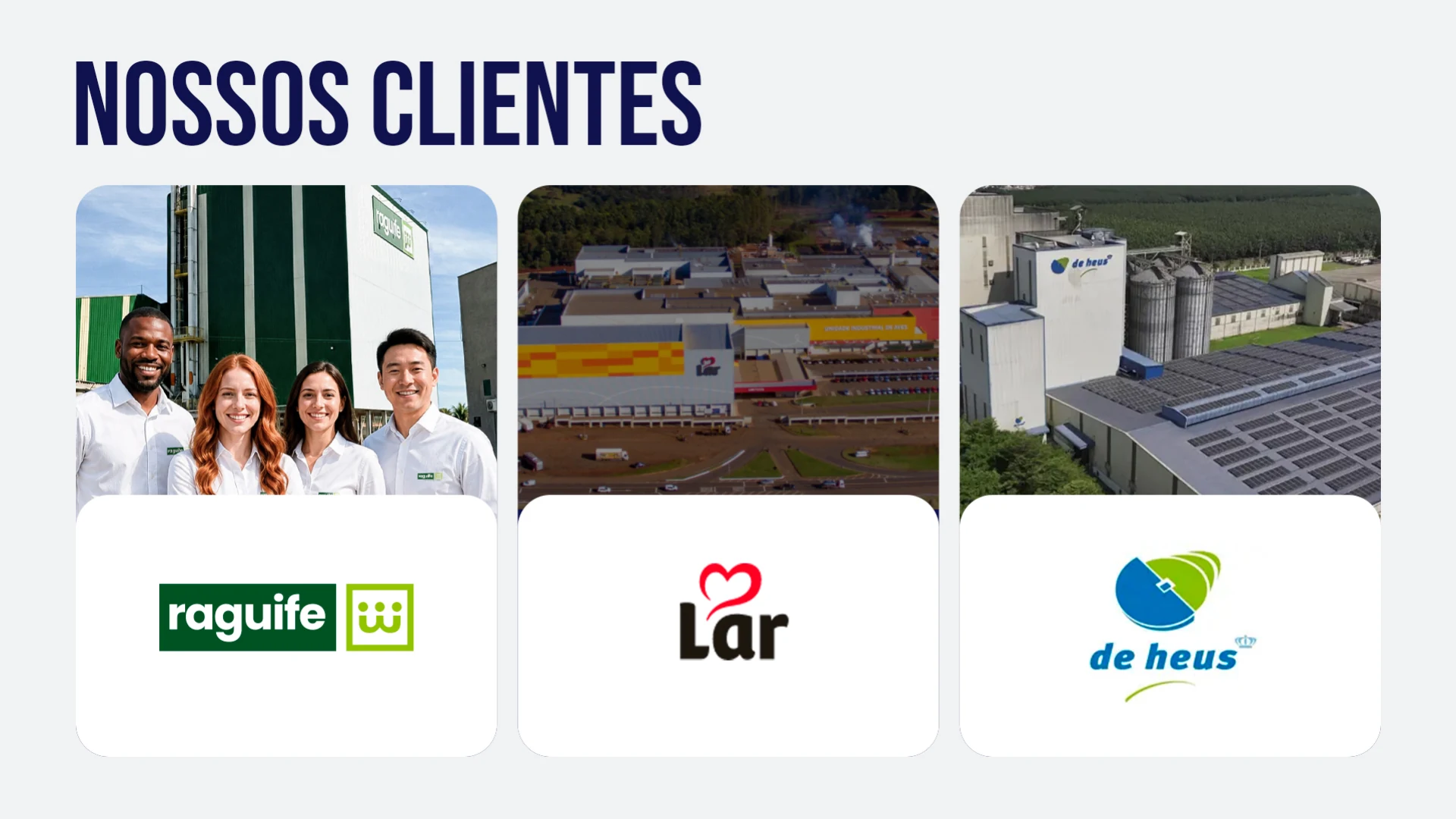 Clientes que utilizam dados industriais do PaaS
